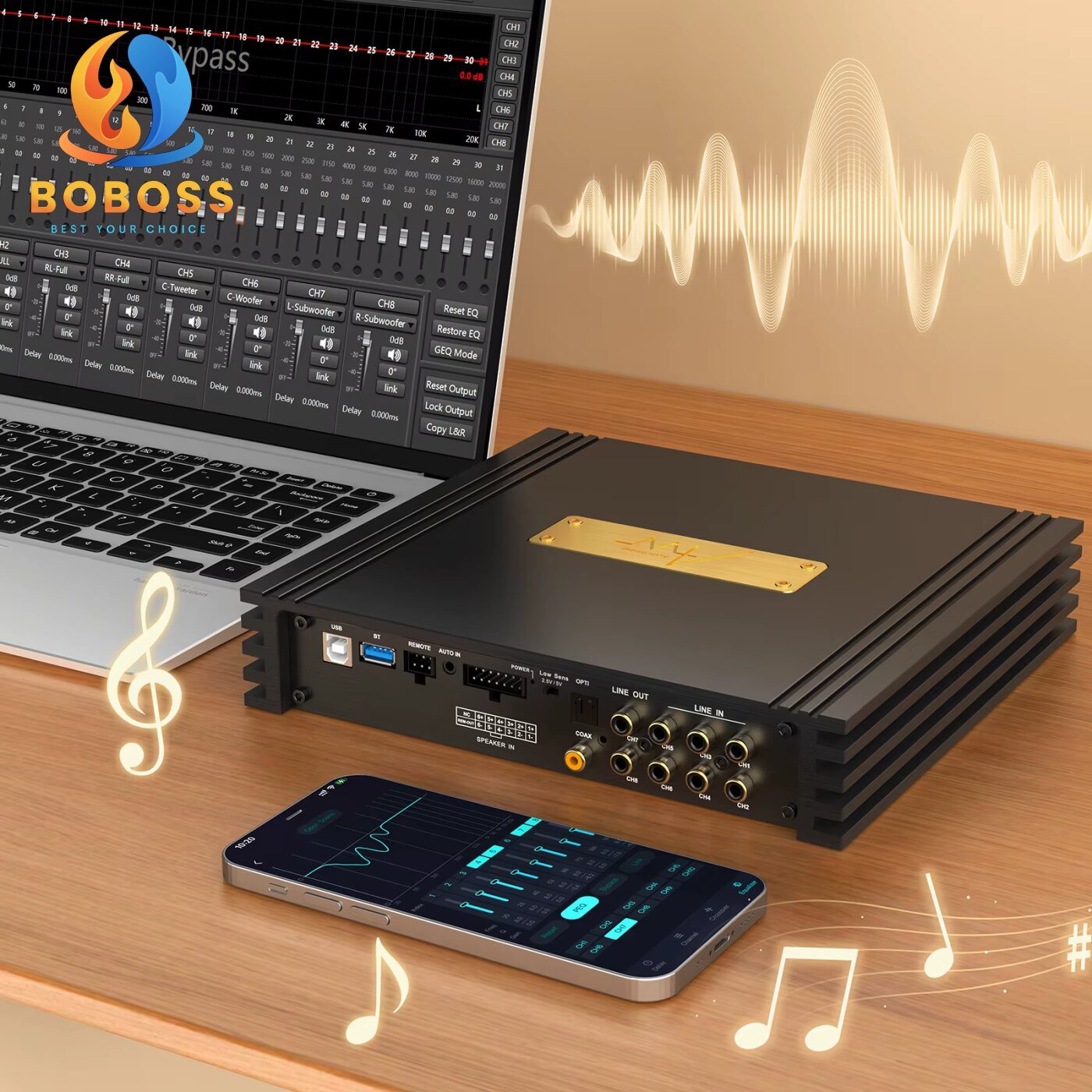Pro Audio DSP with RTA