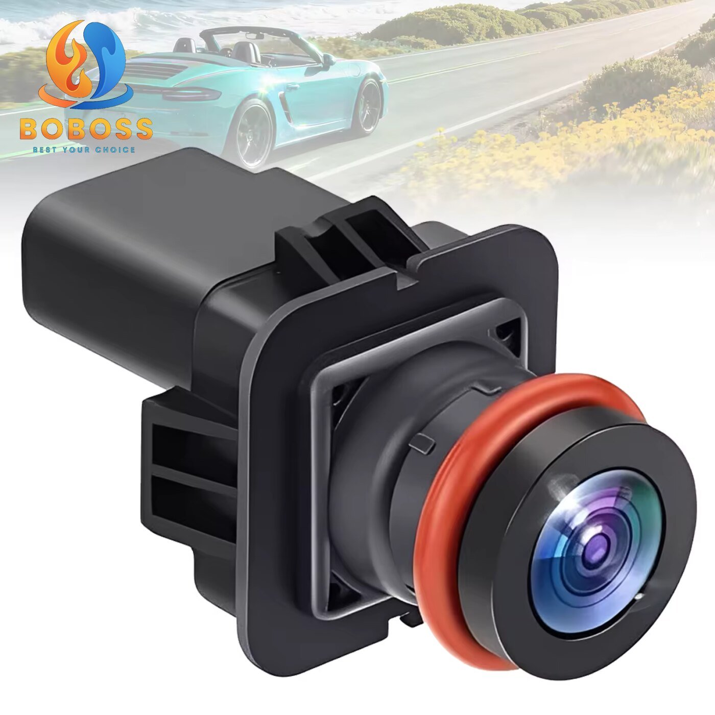 License-Plate Frame Camera
